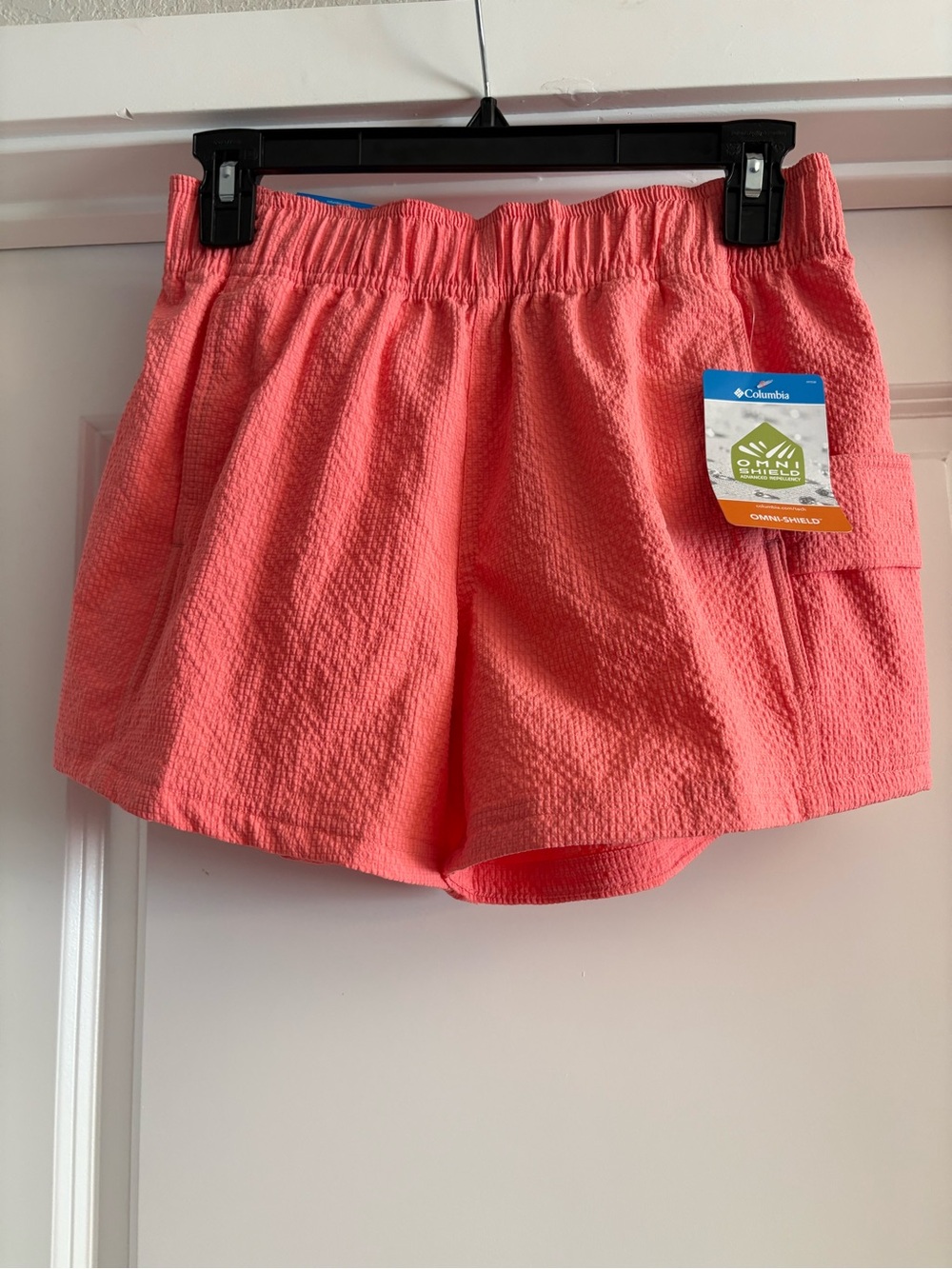 Columbia Omni-Shield Women's Coral Athletic Shorts